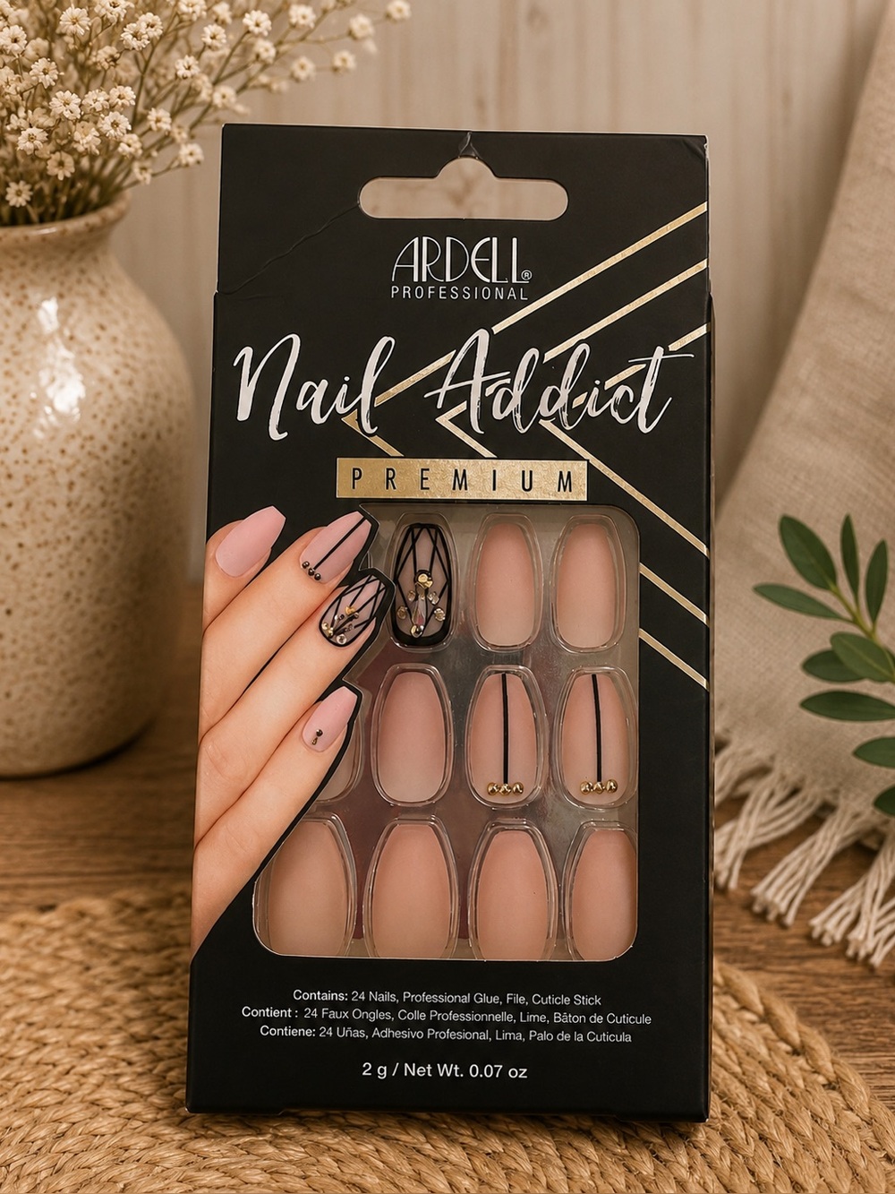 Ardell Nail Addict Premium Faux Press On Nails‎